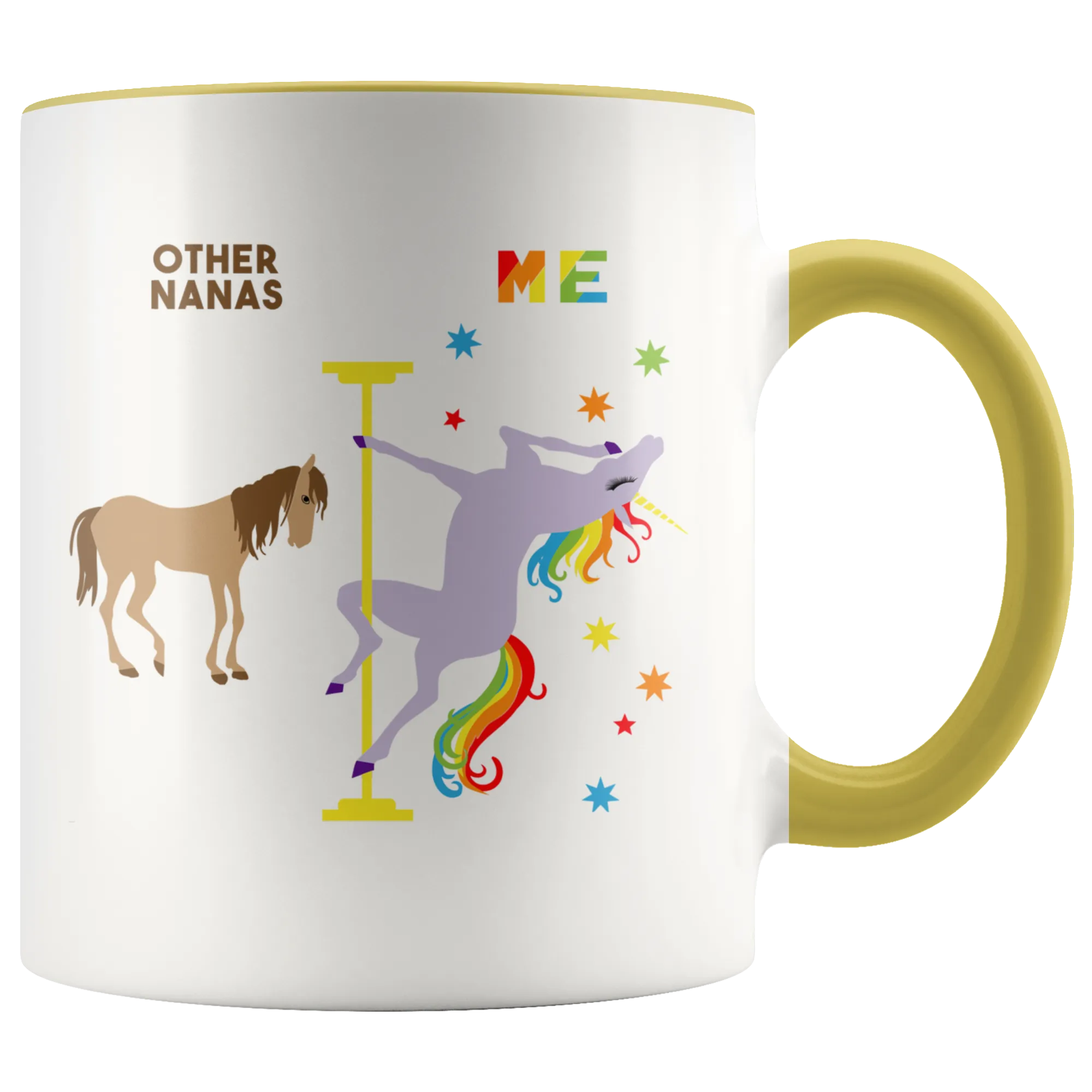 Nana Gift for Nana Mug Christmas Gift for Grandma Gift for Grandma Gift for Grandmother Gift Grandma Coffee Cup Pole Dancing Unicorn