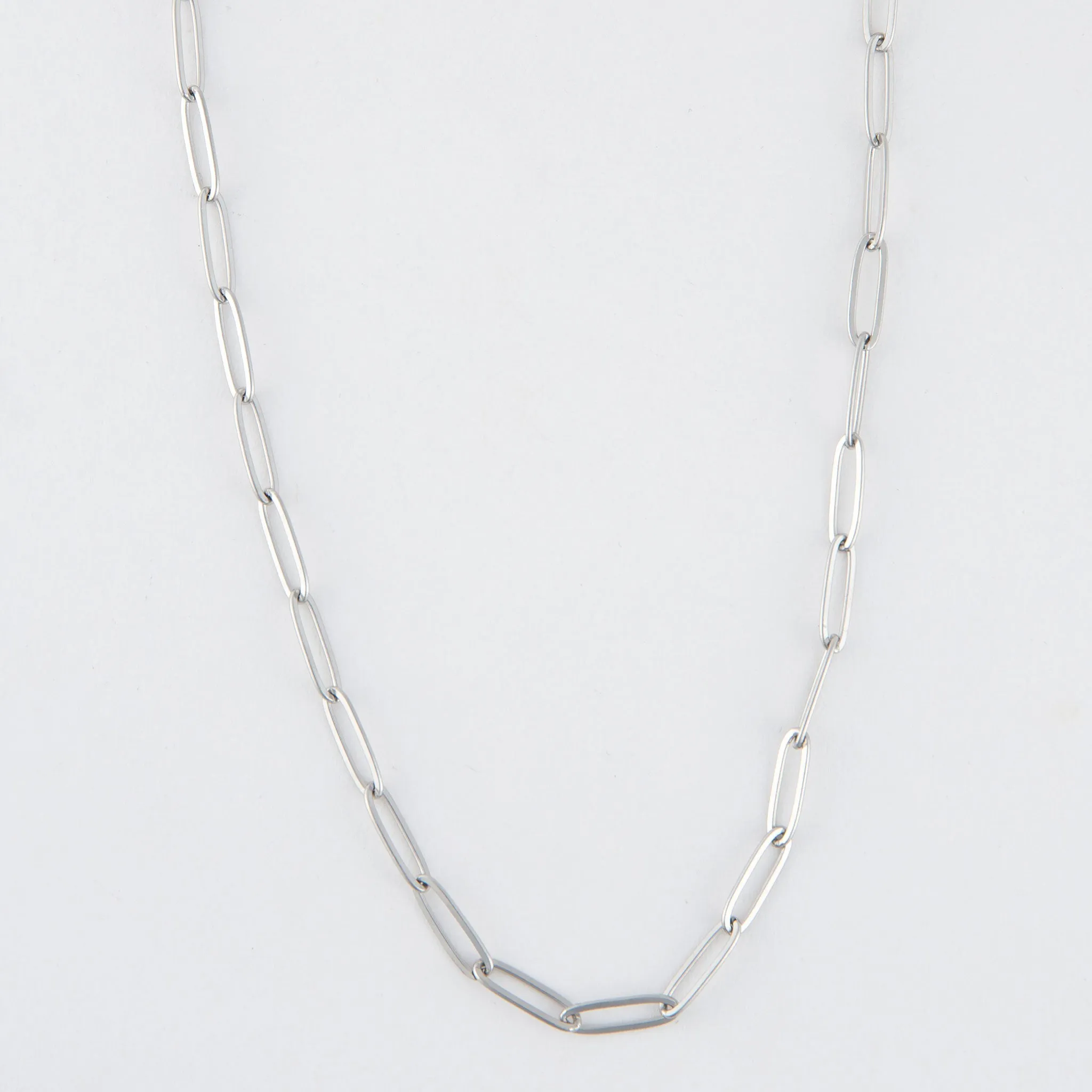 Narelle Waterproof Paperclip Chain Necklace