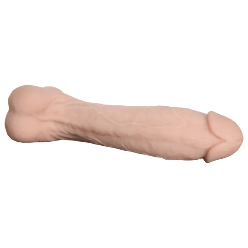 Neojoy - Realstic Silicone Dildo With Suction Cup - 23cm - 475gm - Flesh