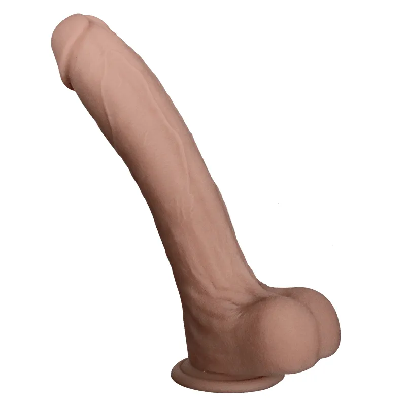 Neojoy - Realstic Silicone Dildo With Suction Cup - 23cm - 475gm - Flesh