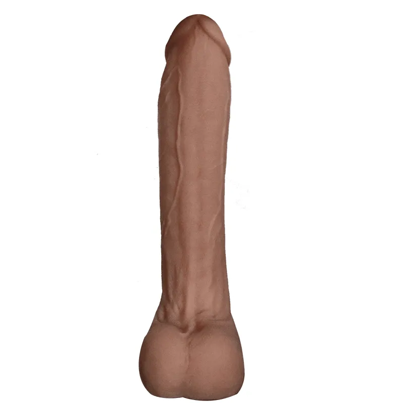 Neojoy - Realstic Silicone Dildo With Suction Cup - 23cm - 475gm - Flesh