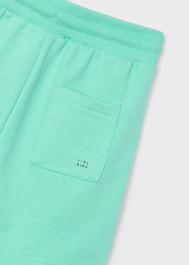 NEW SS25 Mayoral Boys Shorts 611 Aqua/73