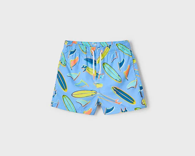 NEW SS25 Mayoral Boys Swim Shorts 3612 Sky/78