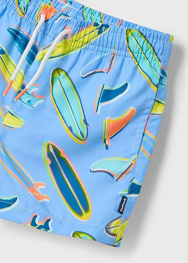 NEW SS25 Mayoral Boys Swim Shorts 3612 Sky/78