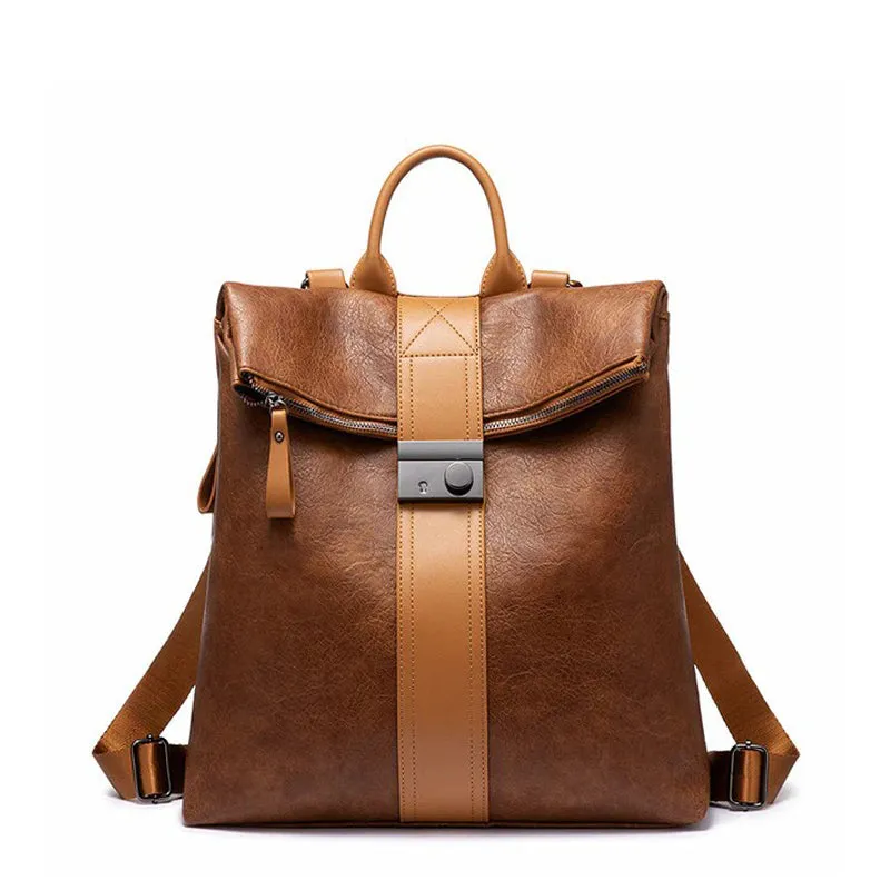 NIA - SPECIAL LEATHER BACKPACK