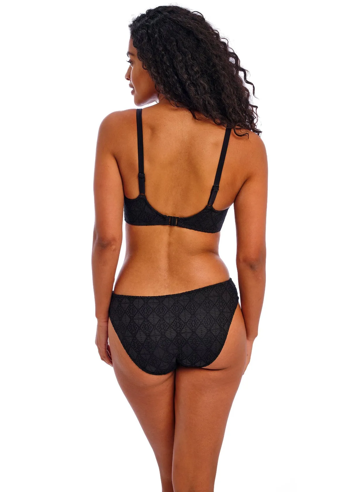 Nomad Nights Underwired Sweetheart Bikini Top In Black - Freya