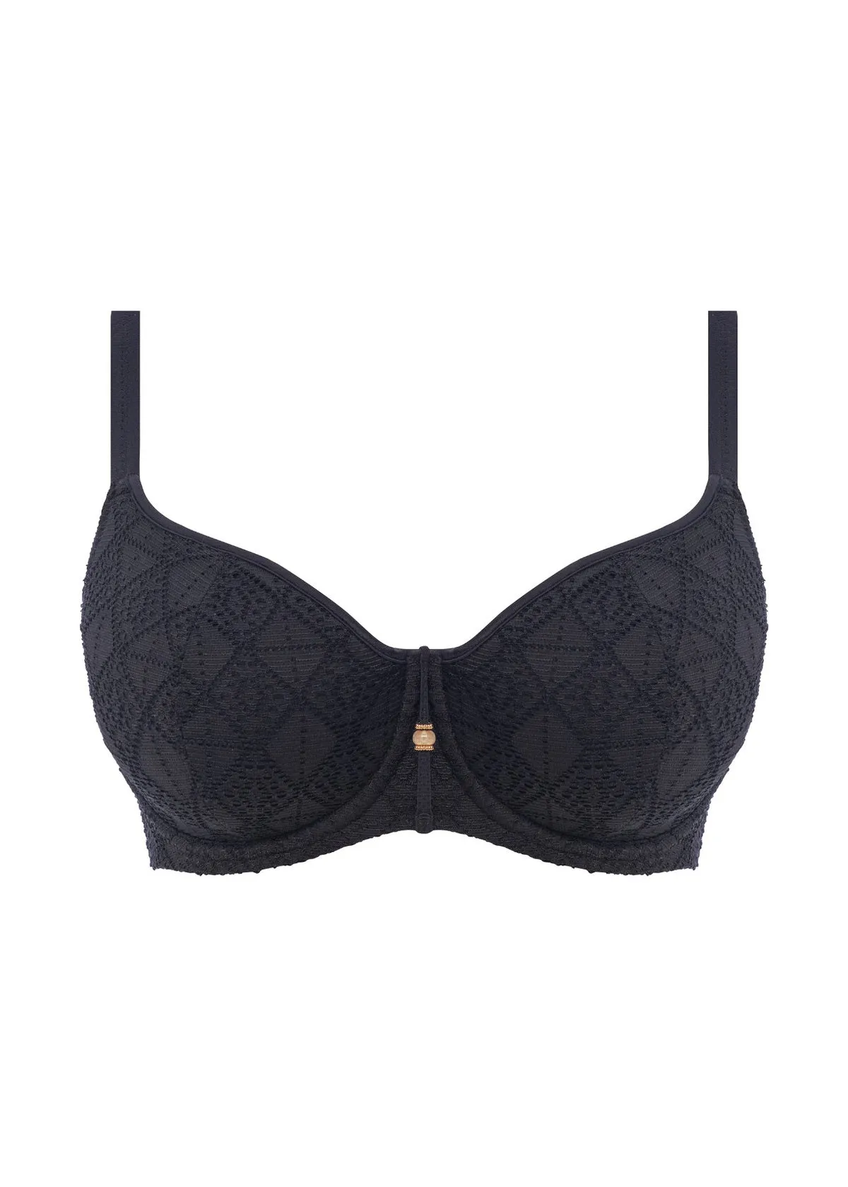 Nomad Nights Underwired Sweetheart Bikini Top In Black - Freya
