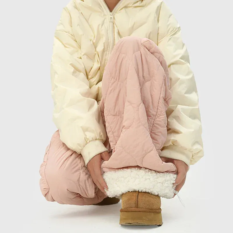 Nordic Quilted Cargo Pants
