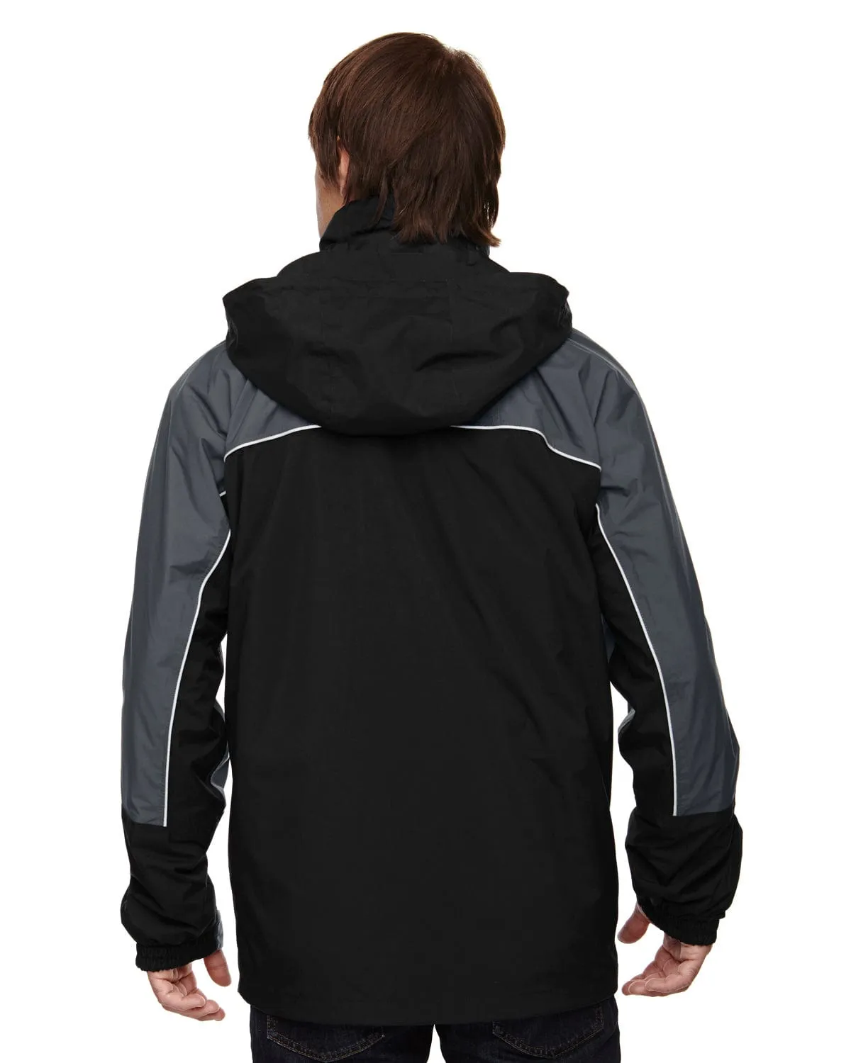 North End Mens Techno Performance 3-In-1 Mid-Length Jacket