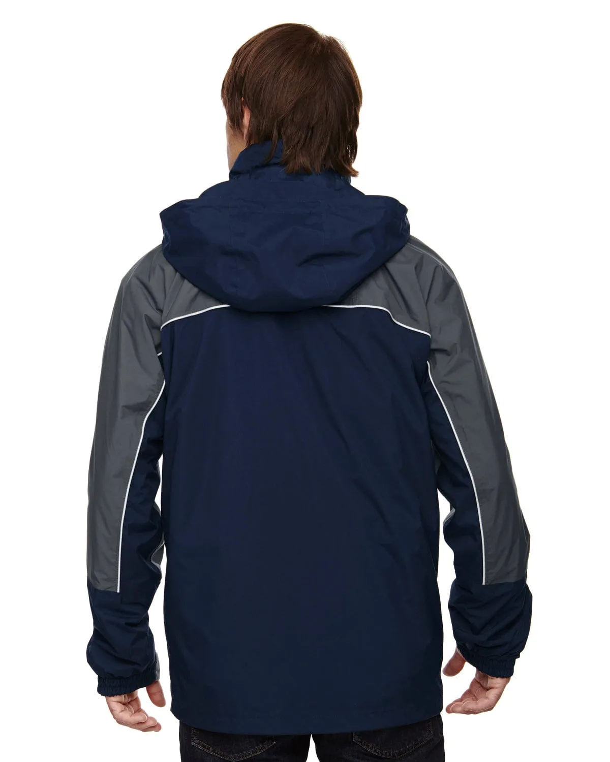 North End Mens Techno Performance 3-In-1 Mid-Length Jacket