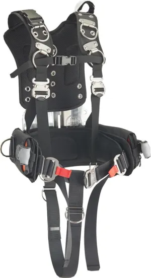 OMS Public Safety Harness Complete w/ Weight Pockets Black