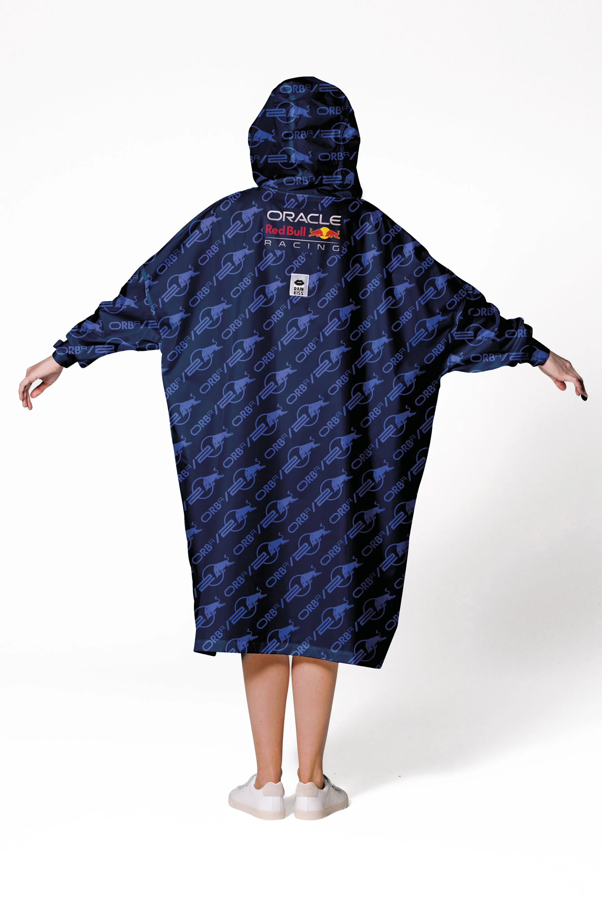 Oracle Red Bull Racing "RB20" Rain Poncho Blue