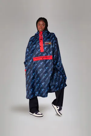 Oracle Red Bull Racing "RB20" Rain Poncho Blue