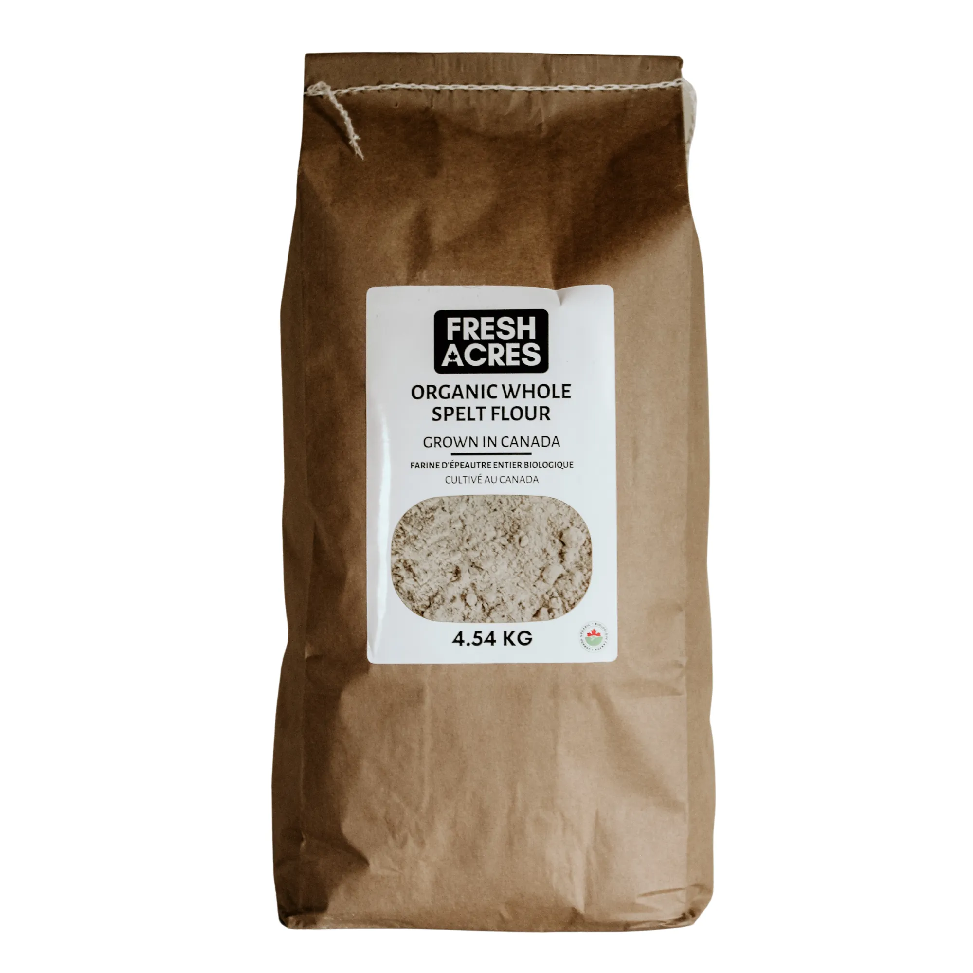 Organic Whole Spelt Flour - 4.54kg (10lb)