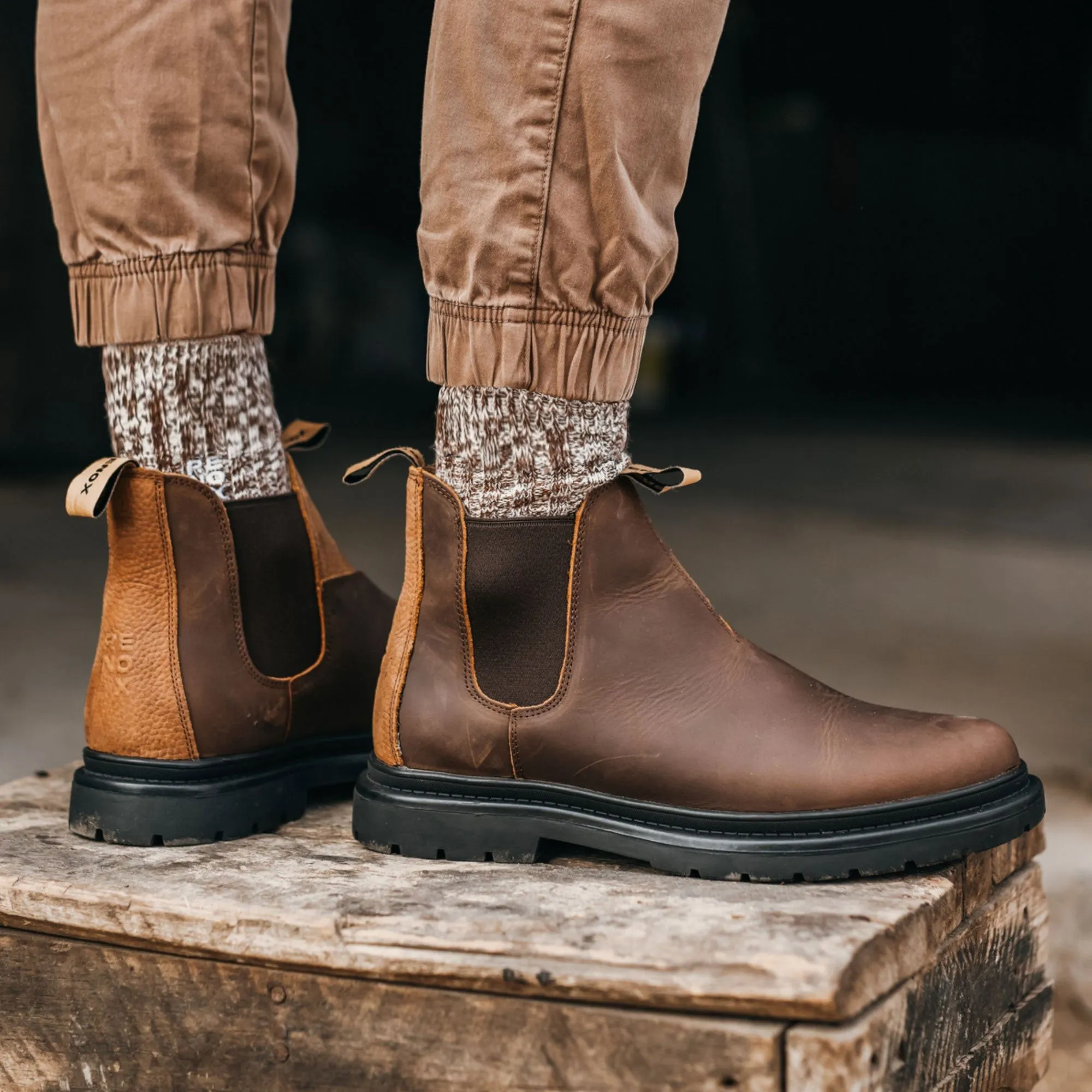 Original Chelsea Boot Rustic Brown Men's