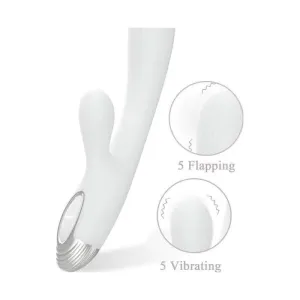 Pada Rabbit and G-Spot Pulsing Vibrator White