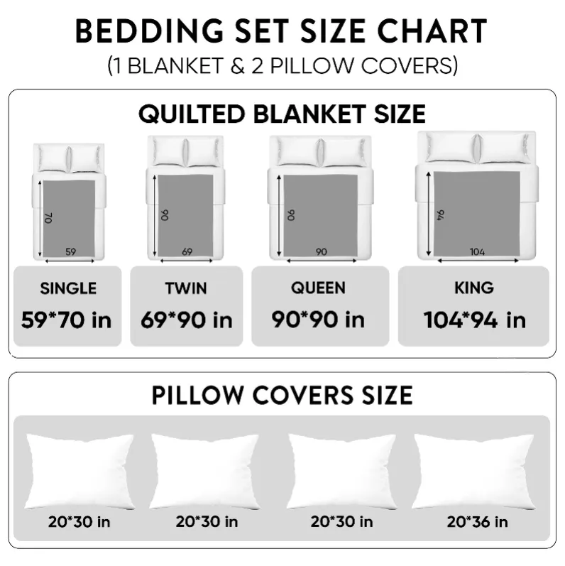 Patch Passion 3-Piece Quilted Bedding Set NCU0NVH149