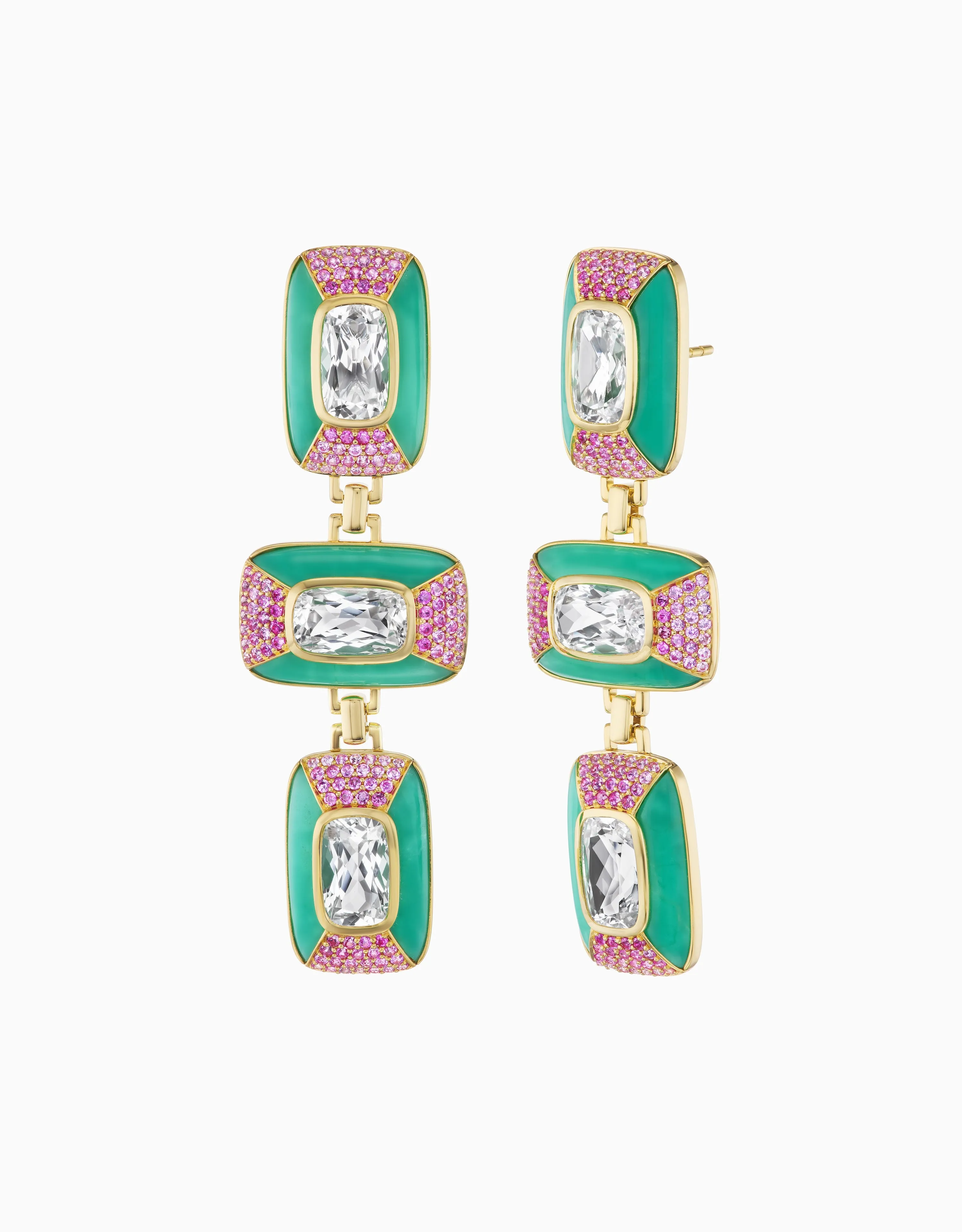 Patchwork Earring