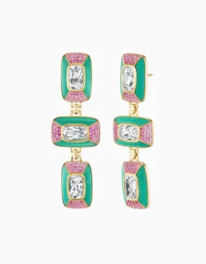 Patchwork Earring