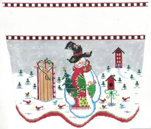 Patchwork Snowman XC-34
