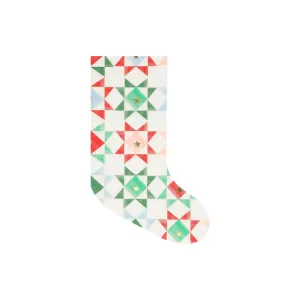 Patchwork Stocking Napkins
