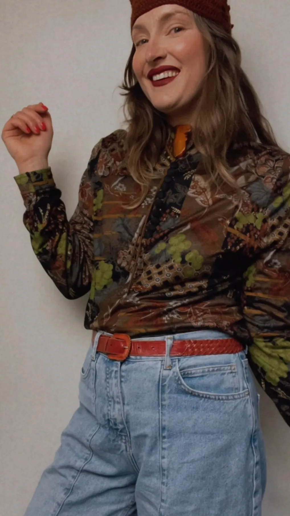 Patchwork Style Top