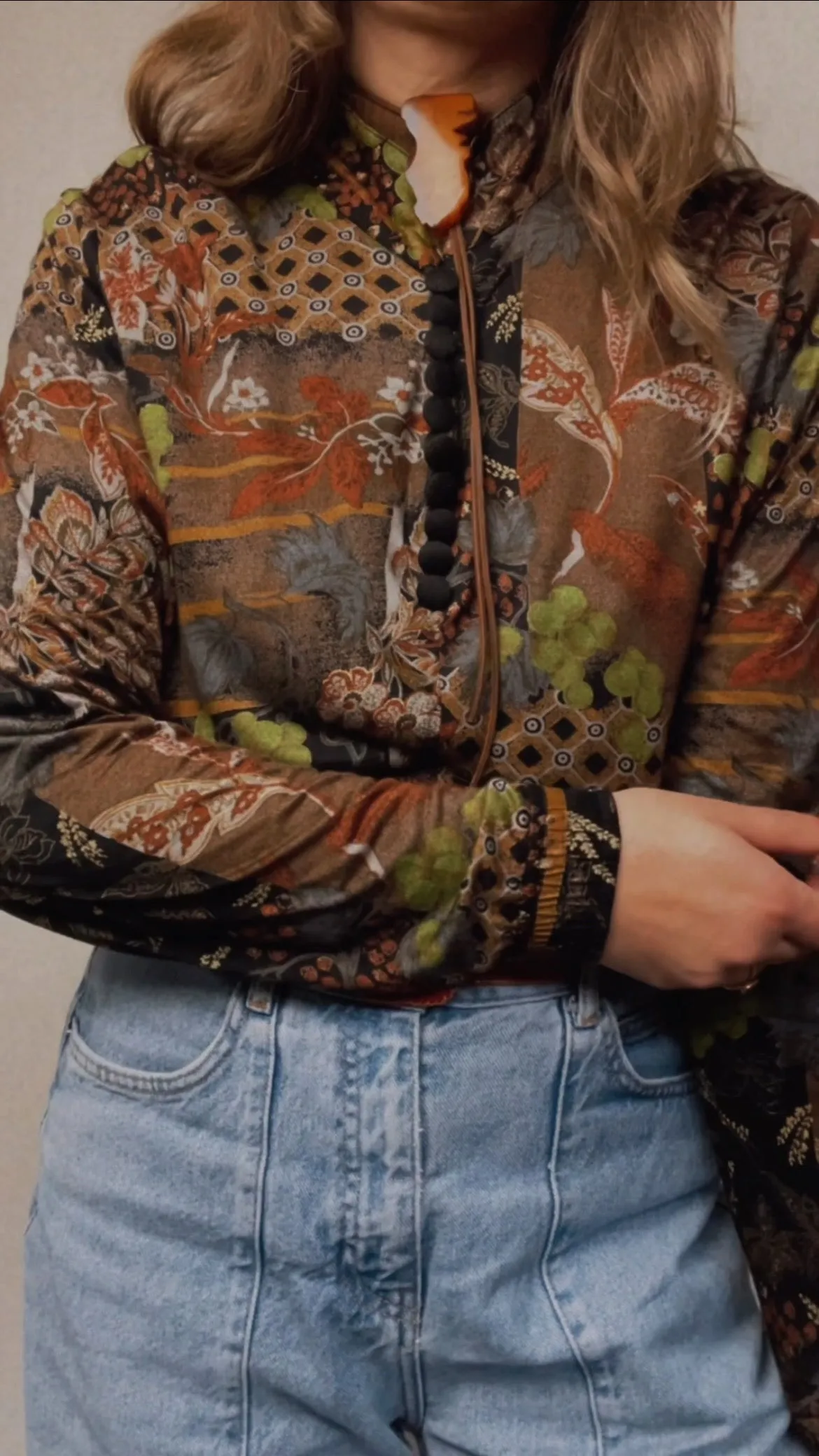Patchwork Style Top