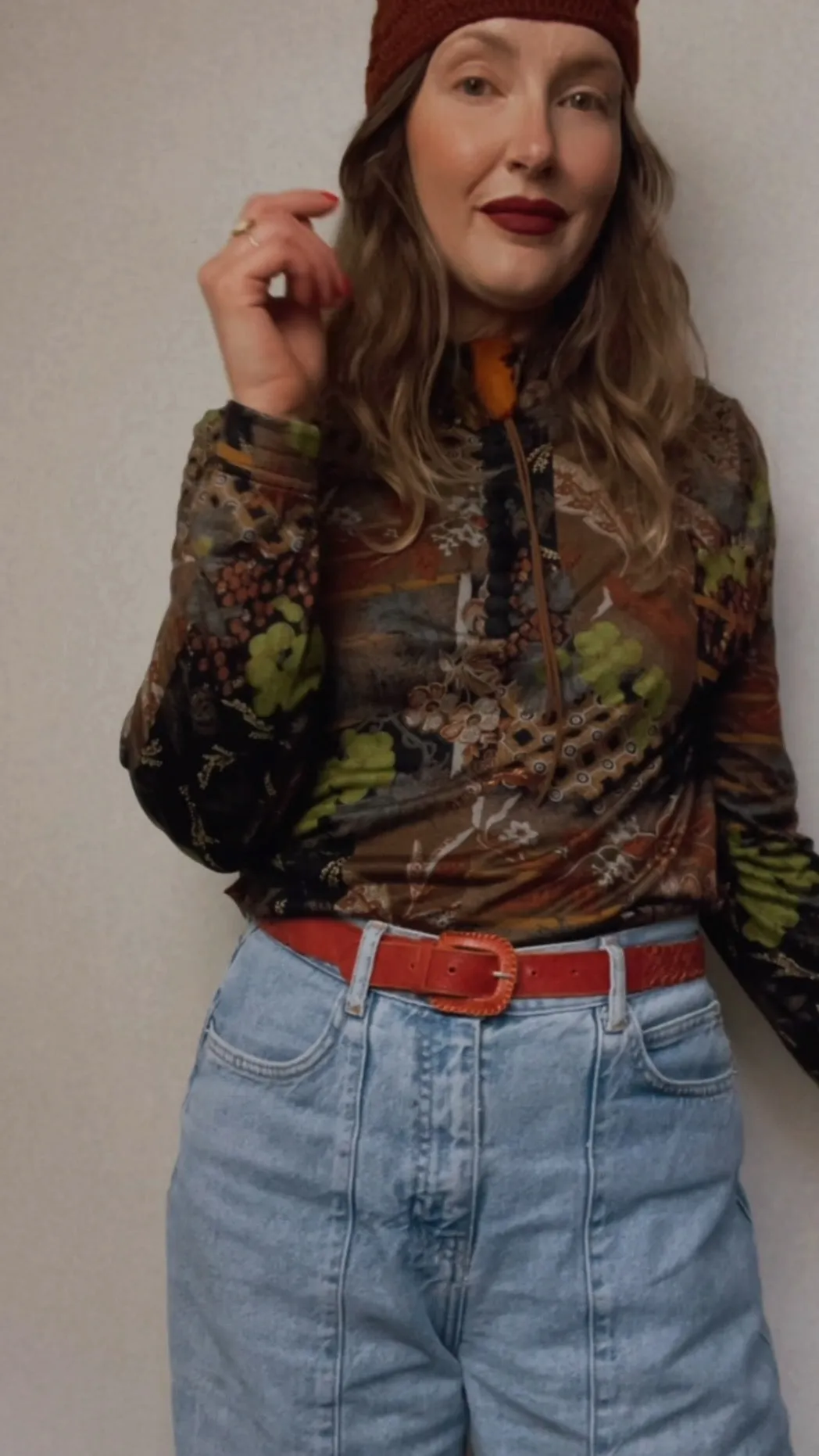 Patchwork Style Top