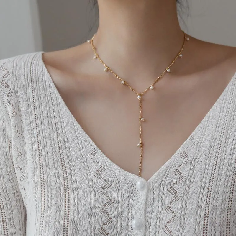 Pearly Charms Necklace