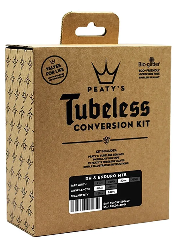 Peaty's Tubeless Conversion Kit