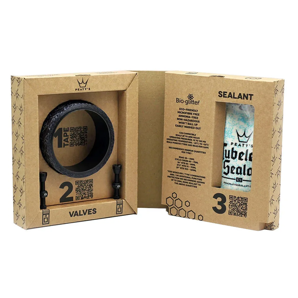 Peaty's Tubeless Conversion Kit