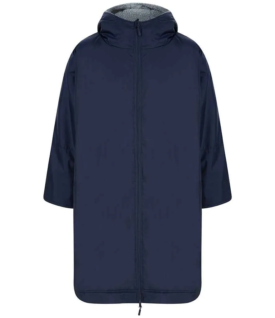 Personalised All-Weather Robe Equestrian Long Coat - Better Together (2 Horses) Design