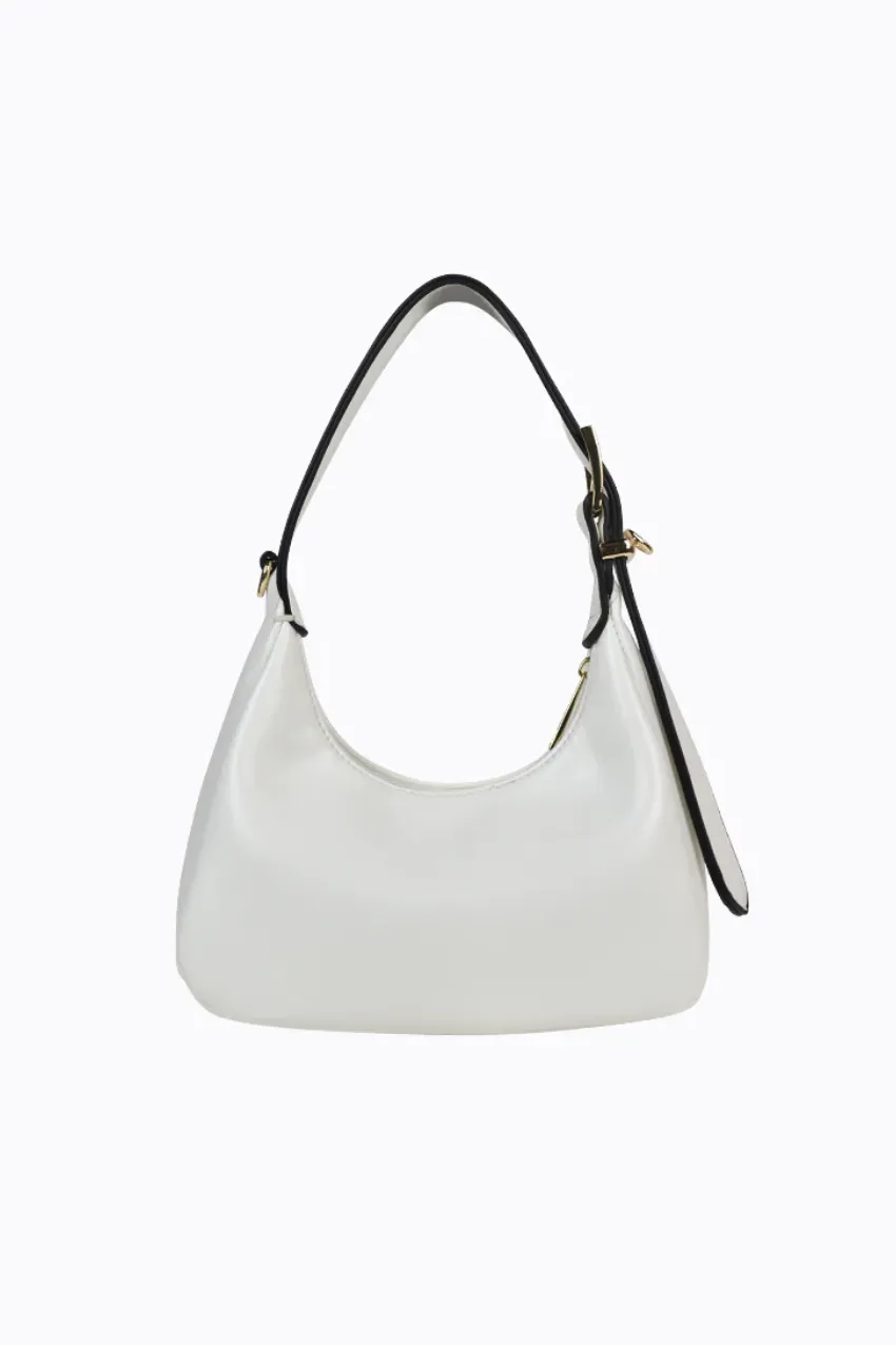 PETA   JAIN GIGI - WHITE PU/GOLD