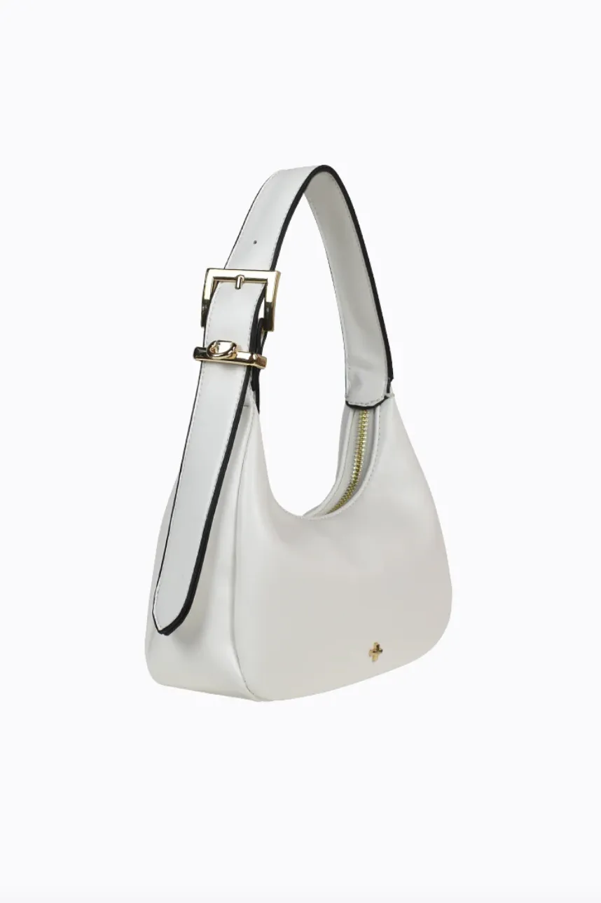 PETA   JAIN GIGI - WHITE PU/GOLD