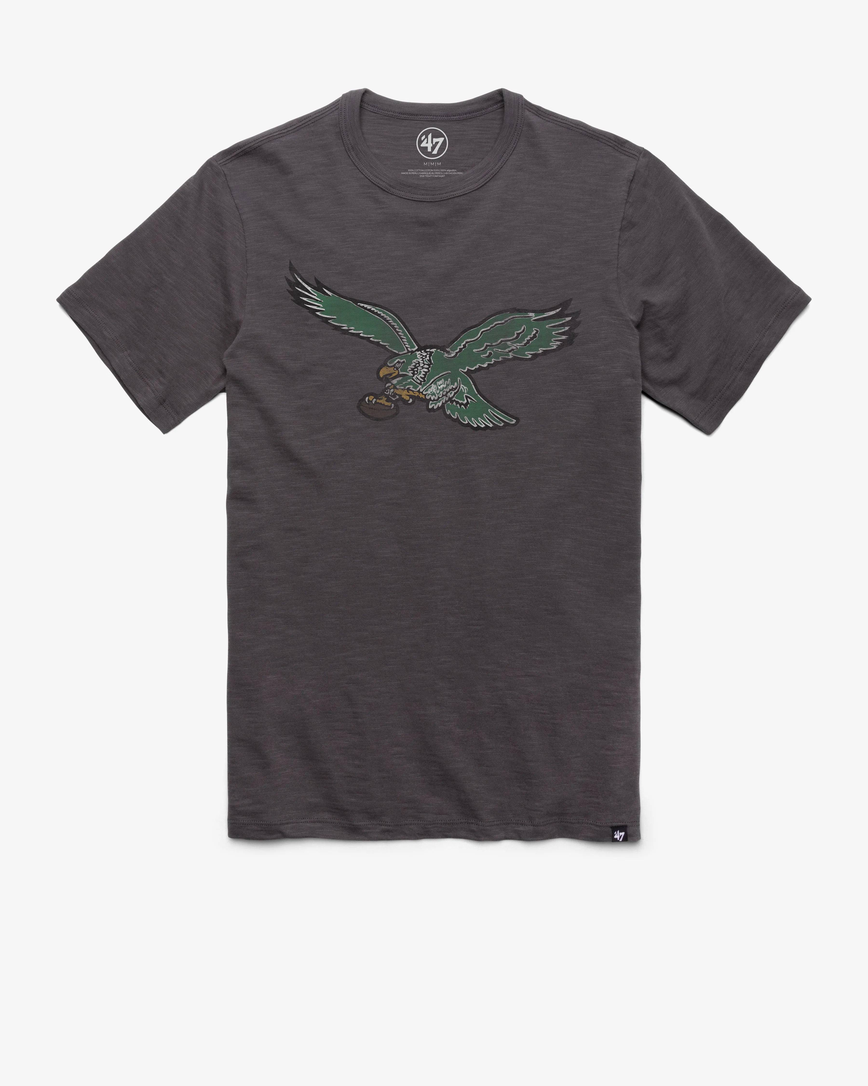 PHILADELPHIA EAGLES HISTORIC GRIT VINTAGE '47 SCRUM TEE