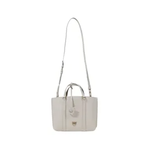 PINKO White Leather Handbag