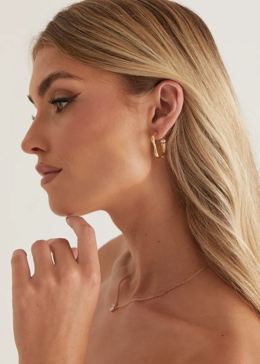 Piper Earrings - Gold