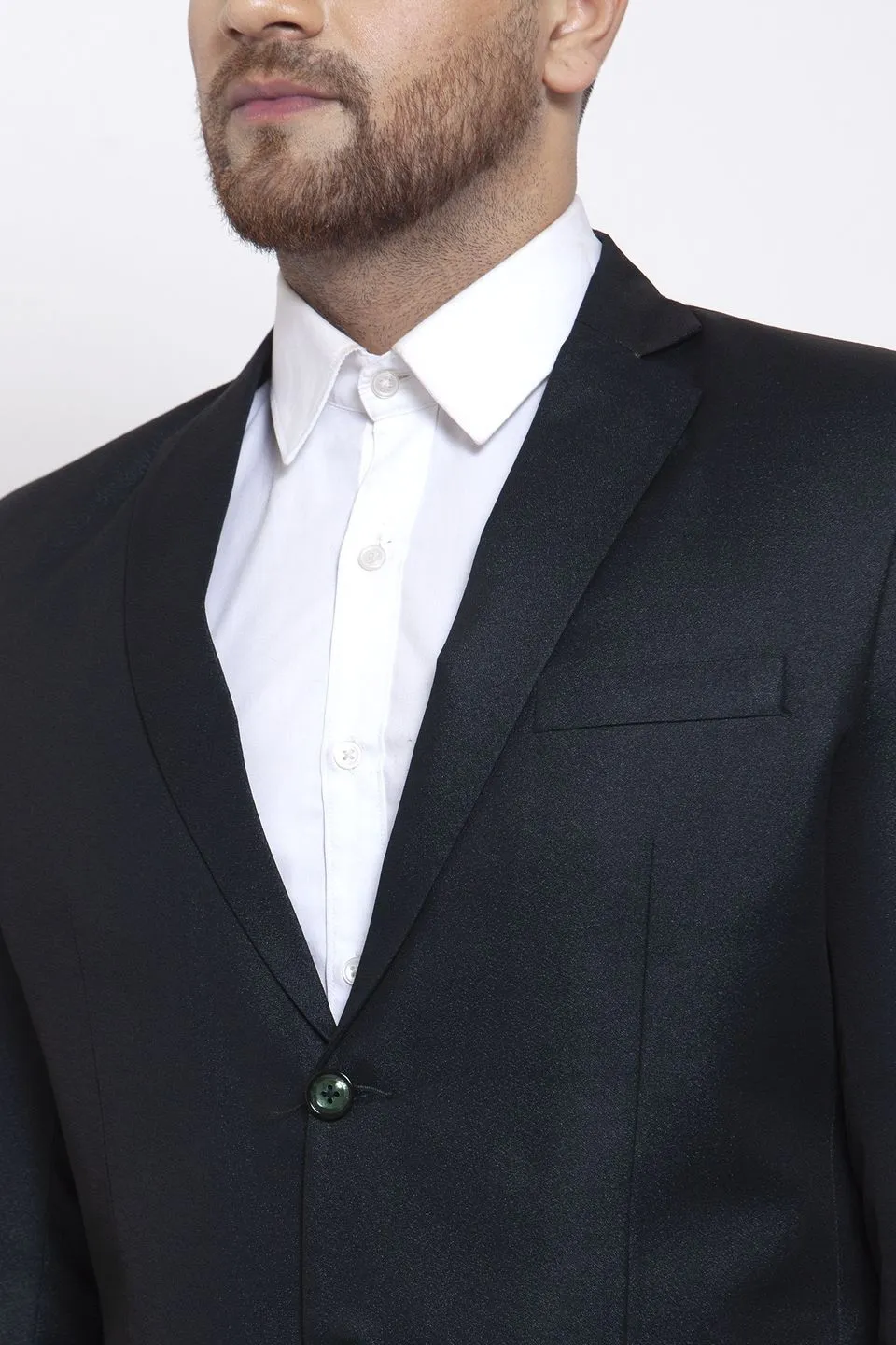 Poly Blend Green Two Piece Suit