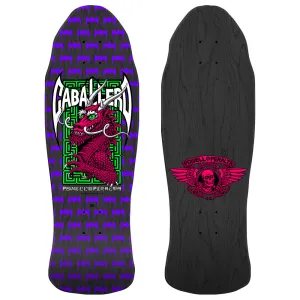POWELL PERALTA CAB STREET DRAGON BLACK STAIN DECK 9.625"