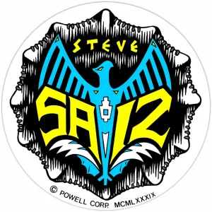 Powell Peralta - Steve Saiz Totem 3.25" Sticker