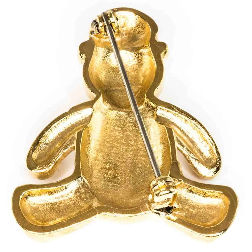 Prince Teddy Bear Brooch