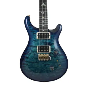 PRS Custom 24 Pattern Thin - Maple Neck Ebony Fingerboard - Cobalt Blue - 10 Top Quilted Maple