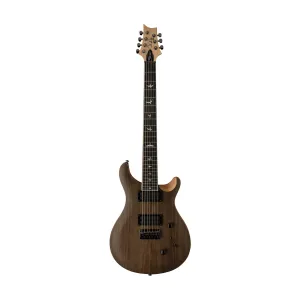 PRS SE Mark Holcomb SVN 7-String Electric Guitar, Ebony FB, Walnut Satin