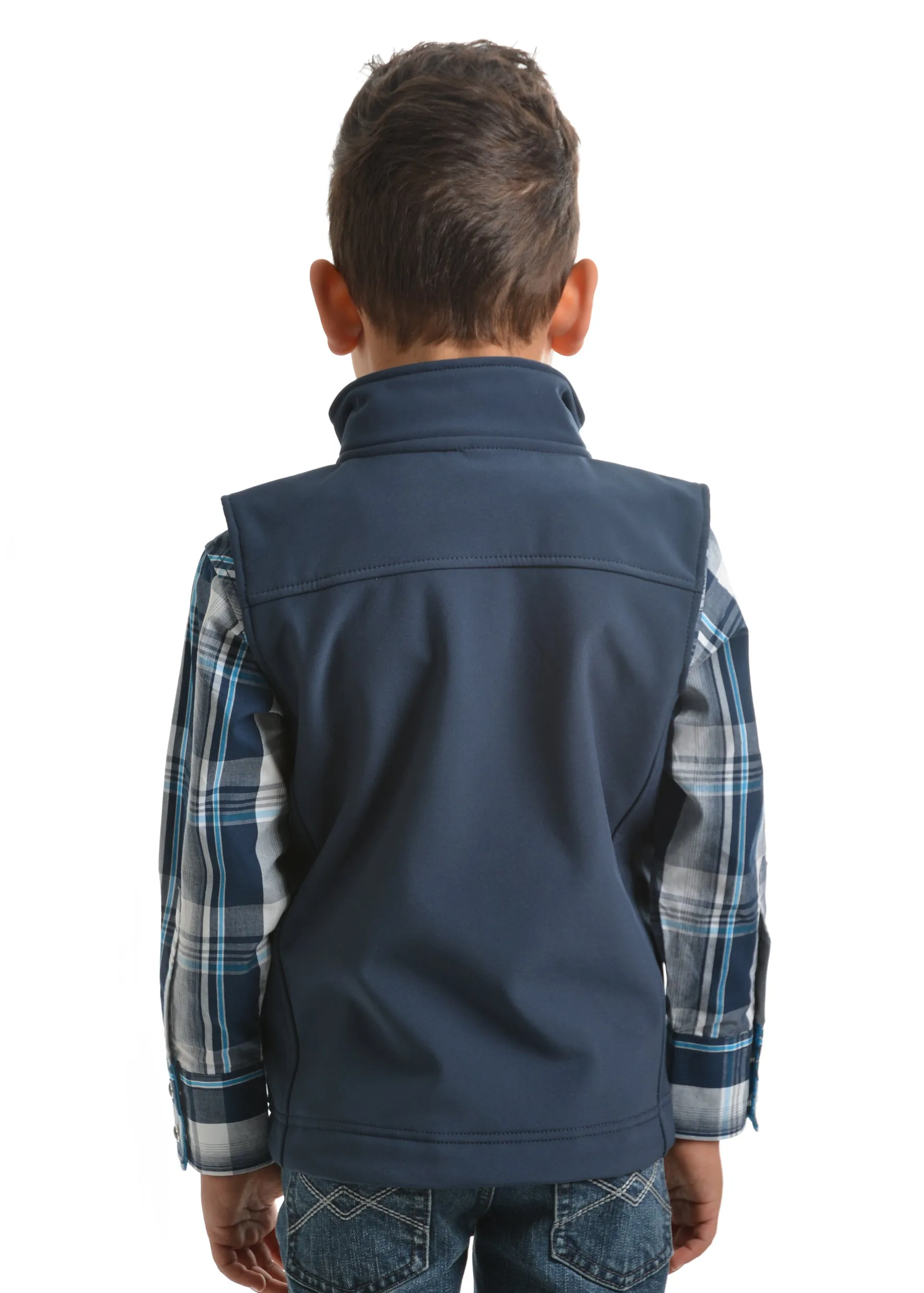 Pure Western Boys Soft Shell Vest