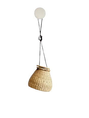 Rambling Lidded Basket Purse