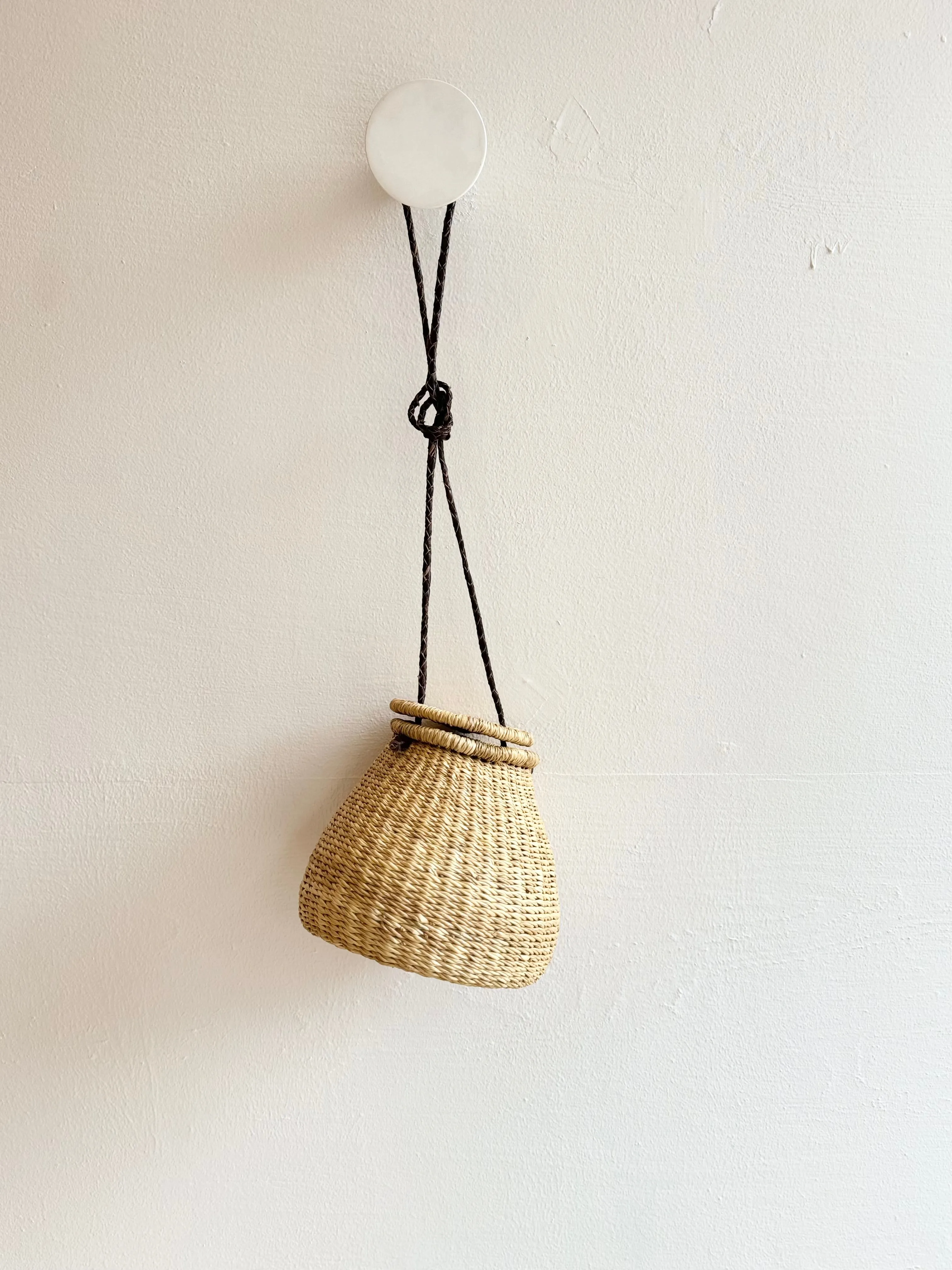 Rambling Lidded Basket Purse