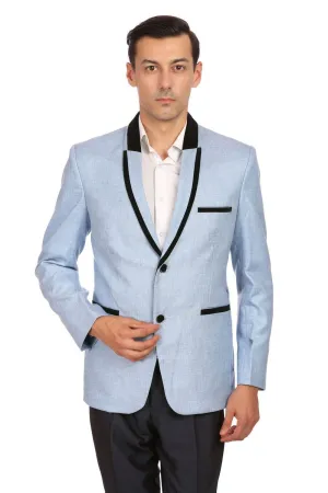 Rayon Blue Blazer