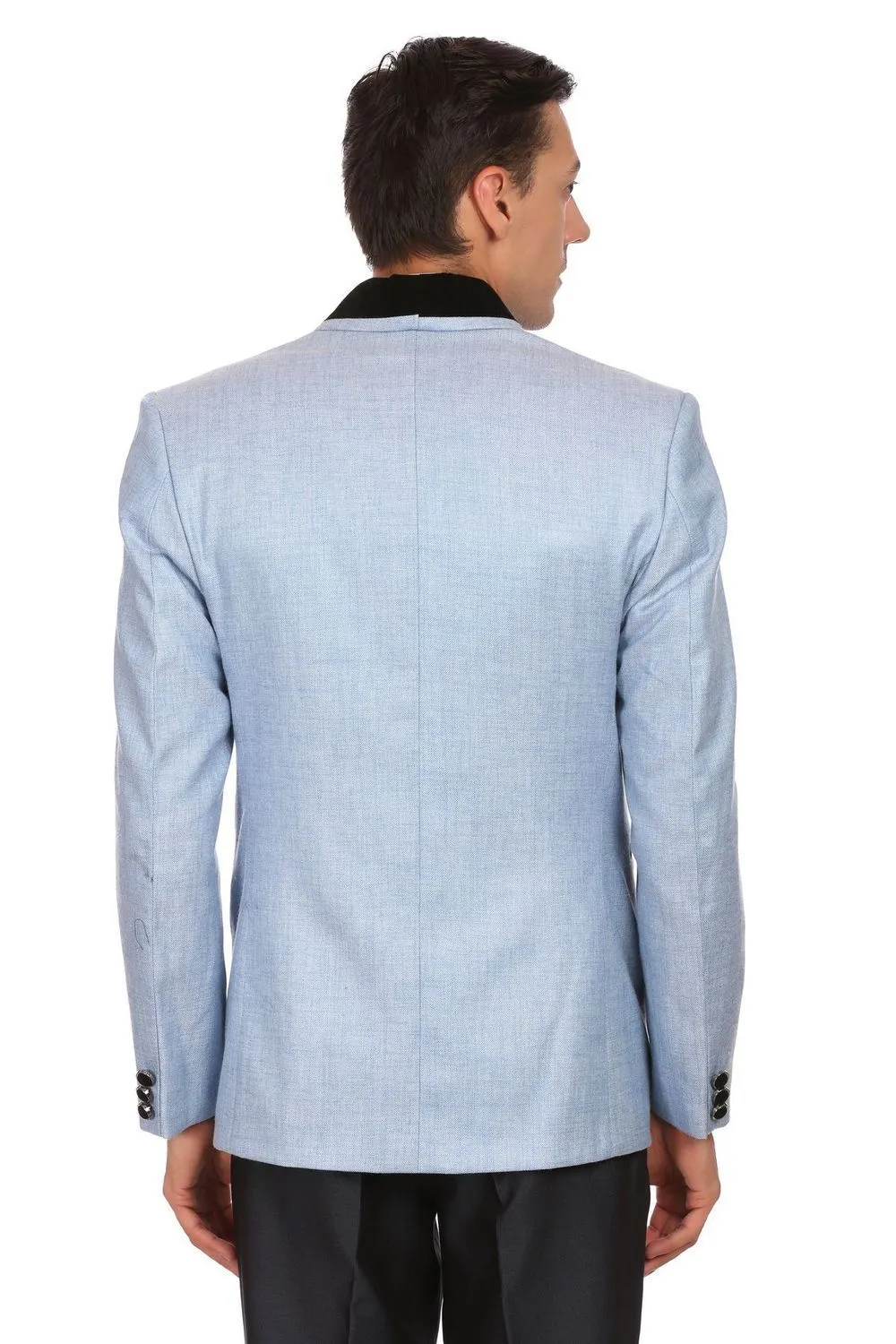 Rayon Blue Blazer
