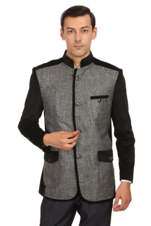 Rayon Grey Bandhgala
