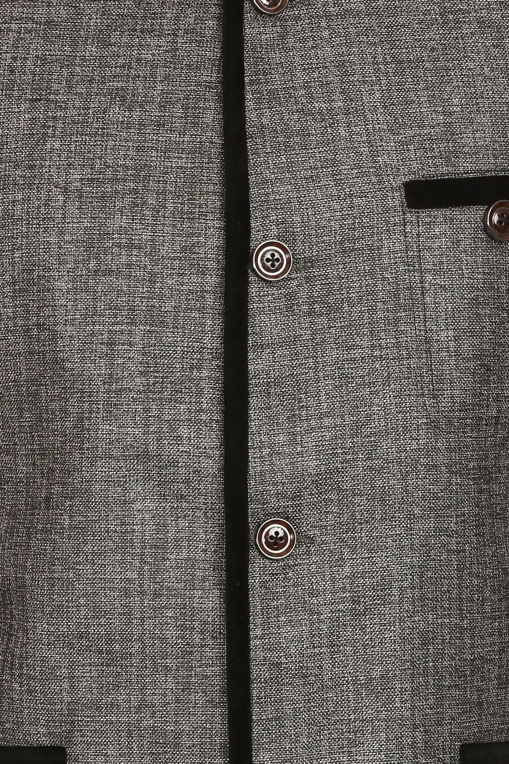 Rayon Grey Bandhgala
